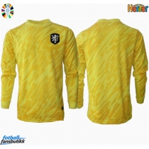 Nederland Keeper Bortedrakt EM 2024 Langermet